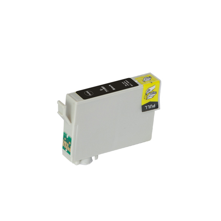 Cartuccia per Epson T0711 T0891 nero con scocca grigio