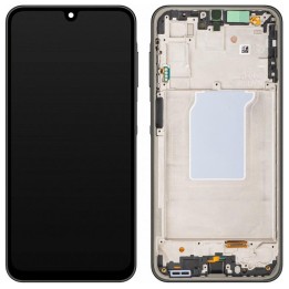 TOUCHSCREEN + DISPLAY OLED DISPLAY COMPLETO + FRAME PER SAMSUNG GALAX.