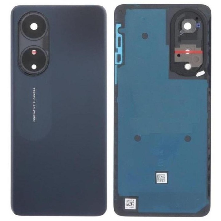 COVER POSTERIORE PER OPPO A18 (CPH2591) NERO ORIGINALE