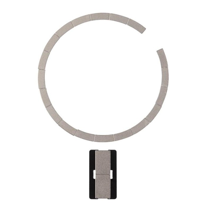 SET 2 PEZZI MAGNETE DI RICARICA WIRELESS PER APPLE IPHONE 16 6.1 / IP.