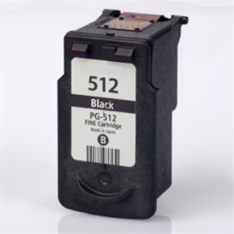 Cartuccia rigenerata per CANON PG-512 nero 12ML/350pag.