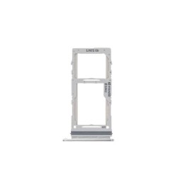 DUAL SIM TRAY PER SAMSUNG GALAXY NOTE 10 PLUS N975F ARGENTO