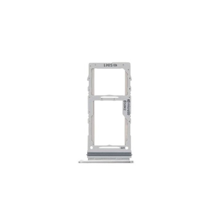 DUAL SIM TRAY PER SAMSUNG GALAXY NOTE 10 PLUS N975F ARGENTO