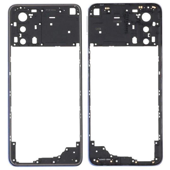 COVER CENTRALE B OPPO A74 4G (CHP2219) BLU ORIGINALE