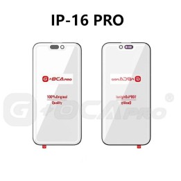 G+ PRO VETRO + OCA PER APPLE IPHONE 16 PRO 6.3 NERO