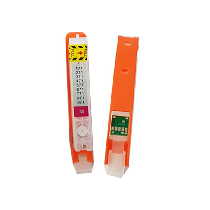 Cartuccia ricaricabili per Canon CLI-571 magenta con chip autoreset