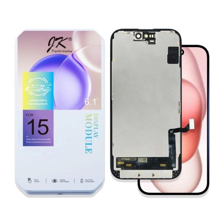 TOUCHSCREEN + DISPLAY LCD DISPLAY COMPLETO PER APPLE IPHONE 15 6.1 IN.