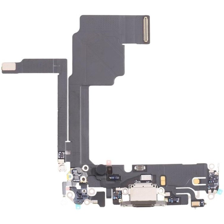 FLEX DI RICARICA PER APPLE IPHONE 15 PRO 6.1 TITANIO NATURALE ORIGINA.