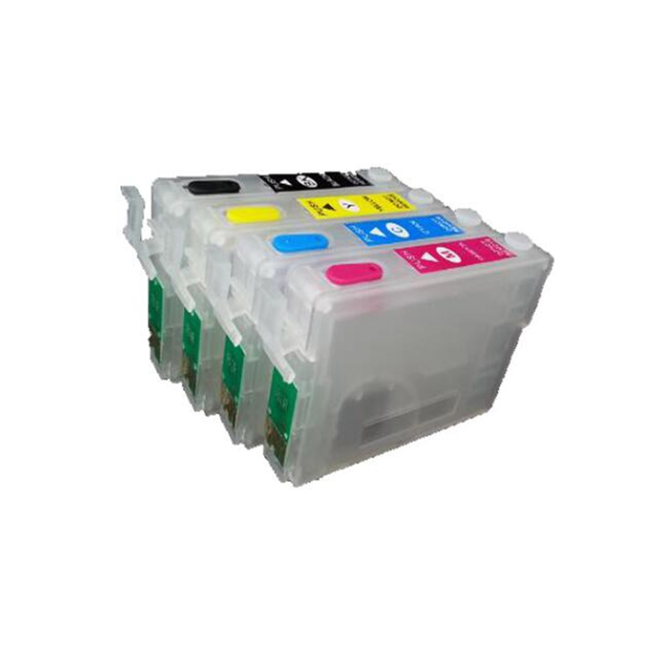 KIT 4 Cartuccia ricaricabili per Epson T2711 T2712 T2713 T2714 con ch.