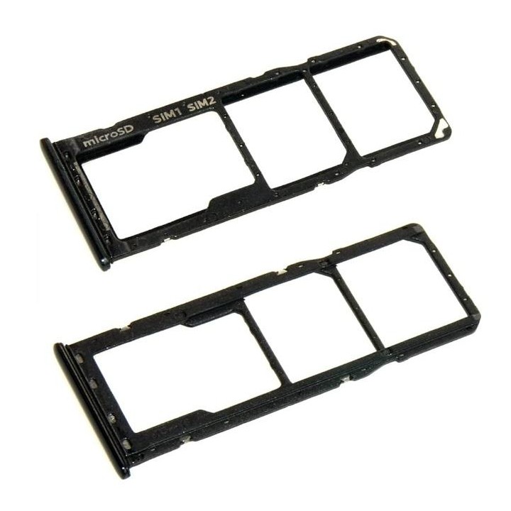 DUAL SIM TRAY PER SAMSUNG GALAXY A50 A505F A305F NERO