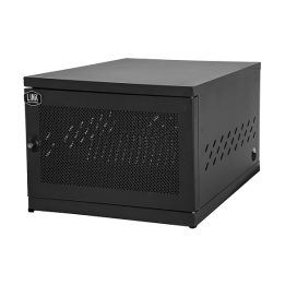 ARMADIO ALLOGGIAMENTO 16 NOTEBOOK O TABLET COLORE NERO CON 2 MULTIPRESE CON 16 PORTE USB 5 VOLT 3,4A E 1 MULTIPRESA 8 PORTE UNIV