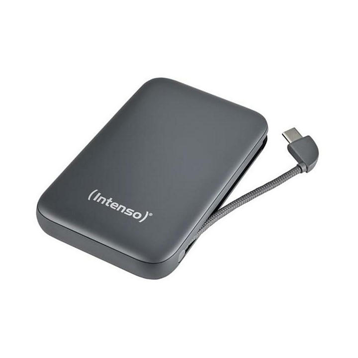 INTENSO POWER MAGNETIC POWER BANK GRIGIO 1000MAH CON CAVO DI RICARICA USB-C INTEGRATO