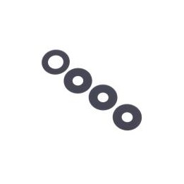 SET 4 PEZZI VETRO DI CAMERA PER XIAOMI REDMI NOTE 14 PRO 4G (24116RAC.