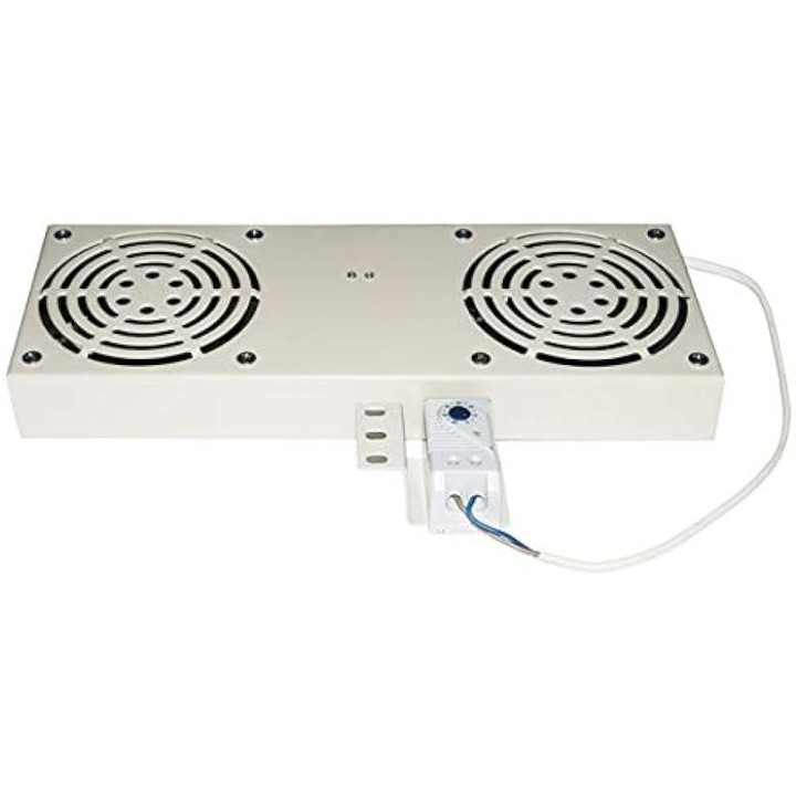 GRUPPO 2 VENTOLE CON TERMOSTATO PER ARMADI RACK LINK EAVI