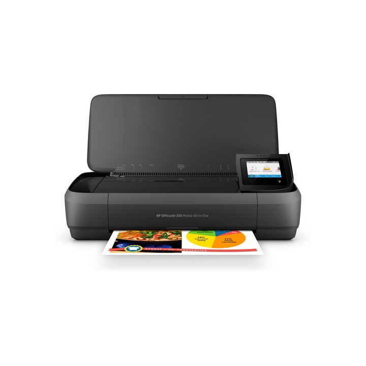 HP MULTIFUNZIONE INK A4 COLORE, OFFICEJET MOBILE 250, 8PPM 4800X1200DPI, USB/WIFI, PORTATILE, 3 IN 1
