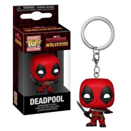 FUNKO POP Keychain Marvel : Deadpool & Wolverine - Deadpool