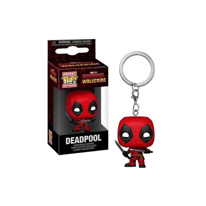 FUNKO POP Keychain Marvel : Deadpool & Wolverine - Deadpool