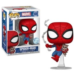 FUNKO POP Marvel - 1449 Spider-Man with sandwich (Exclusive) 9 cm