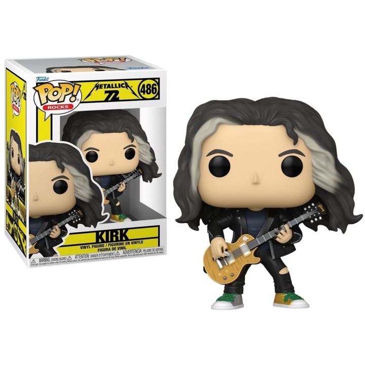 FUNKO POP Rocks: Metallica - 486 Kirk 9cm