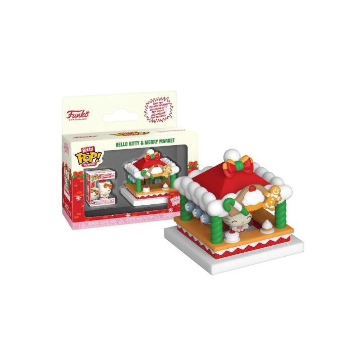 FUNKO Bitty POP Town: Hello Kitty Holyday - Merry Market & Hello Kitty