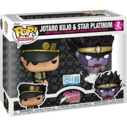 FUNKO POP Animation: Jojo's Bizarre Adventure - Jotaru Kujo & Star Platinum (2pz) (Exclusive)