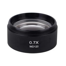 LENTE DI BARLOW 0.7X WD120 PER MICROSCOPIO