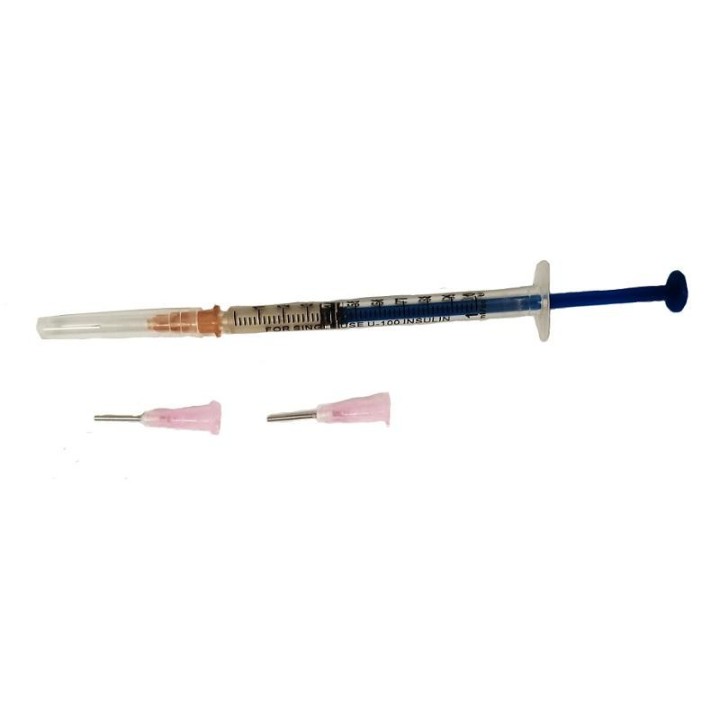 XLUTONG XLT-001 PASTE D'ARGENTO CONDUTTIVA TERMOINDURENTE SIRINGA MONOUSO 1ML/CC PER RIPARAZIONE CELLULARI
