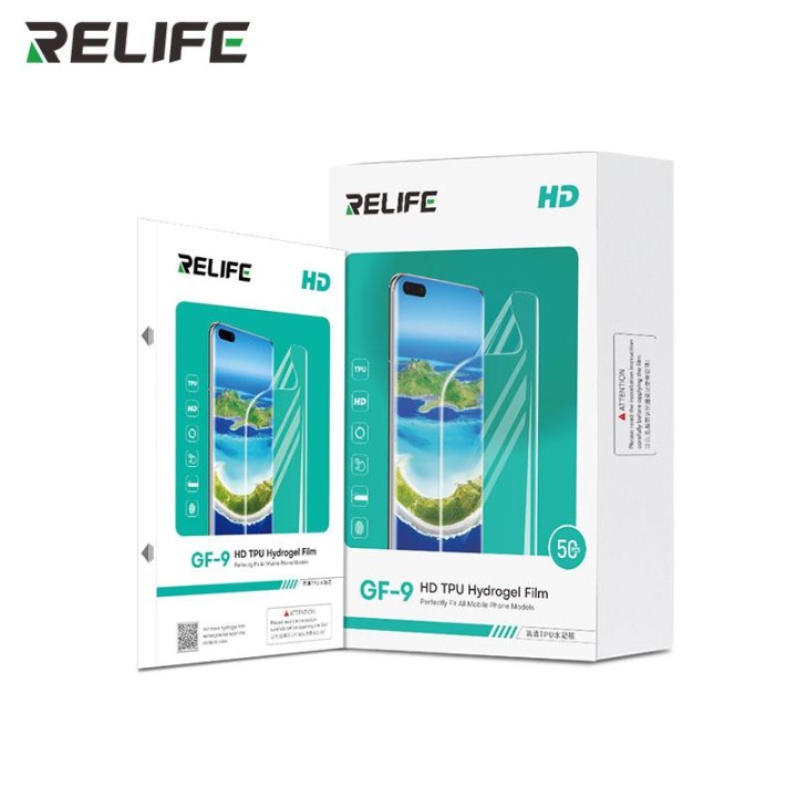 RELIFE GF-9 PELLICOLA IDROGEL TPU HD 50PCS (HD 0.1MM) 7.0 INCH UNIVERSALE PER SUNSHINE SS-890C / Y22 ULTRA INTELLIGENT CUTTING M