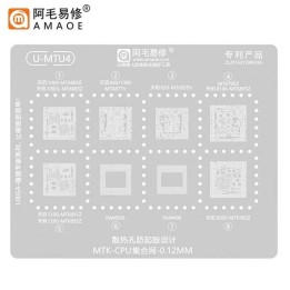 AMAOE U-MTU4 0.12MM MTK-CPU RETE DI RACCOLTA PER DIMENSITY SERIES / RAM SERIES / MT SERIES