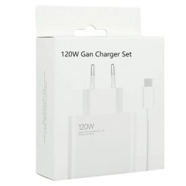 XIAOMI MDY-13-EE CARICATORE SUPERCHARGE 120W + CAVO DI DATI TYPE C CON CONFEZIONE MATERIALE ORIGINALE