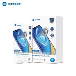 SUNSHINE SS-TP350 PELLICOLA IDROGEL ANTIDEFLAGRANTE AD ALTA DEFINIZIONE 50PCS 7.0 INCH UNIVERSALE PER SUNSHINE SS-890C INTELLIGE