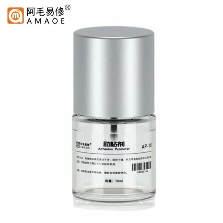 AMAOE AP-10 NASTRO BIADESIVO PROMOTORE DI ADESIONE 10ML MIGLIORA L'ADESIONE DEVE ESSERE UTILIZZATO CON IL NASTRO ADESIVO