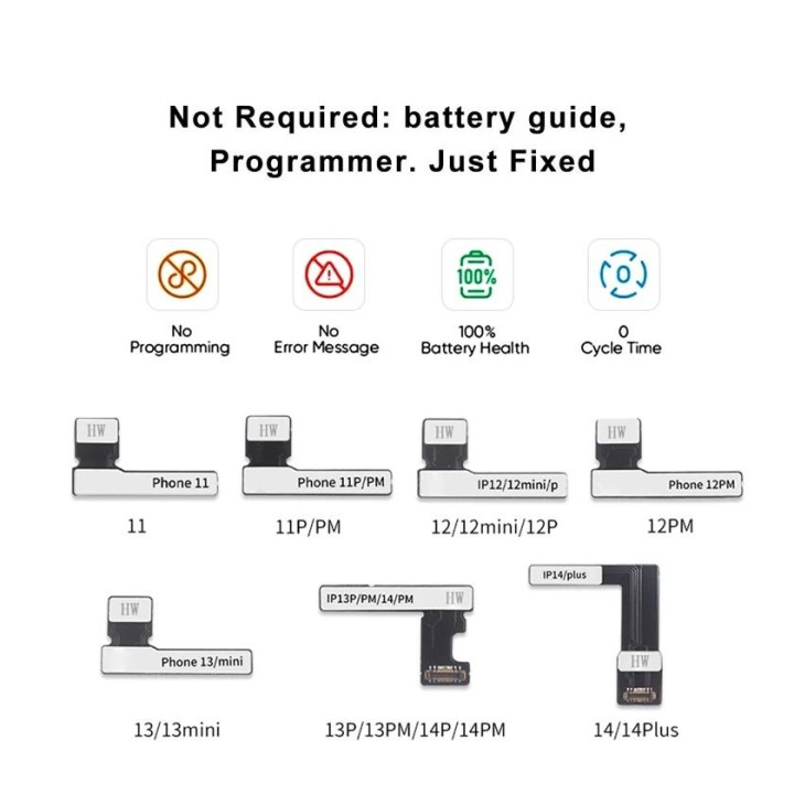 CAVO FLEX ESTERNA PER RIPARAZIONE BATTERIE PER APPLE IPHONE 11