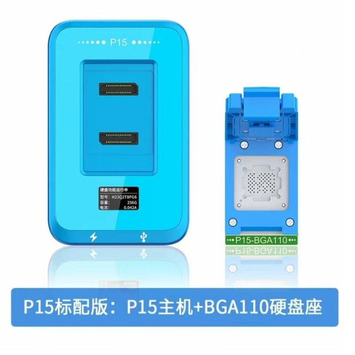 JCID P15 NAND PROGRAMMATORE PER APPLE IPHONE 6G-15 PRO MAX (CON MODULO P15-BGA110)
