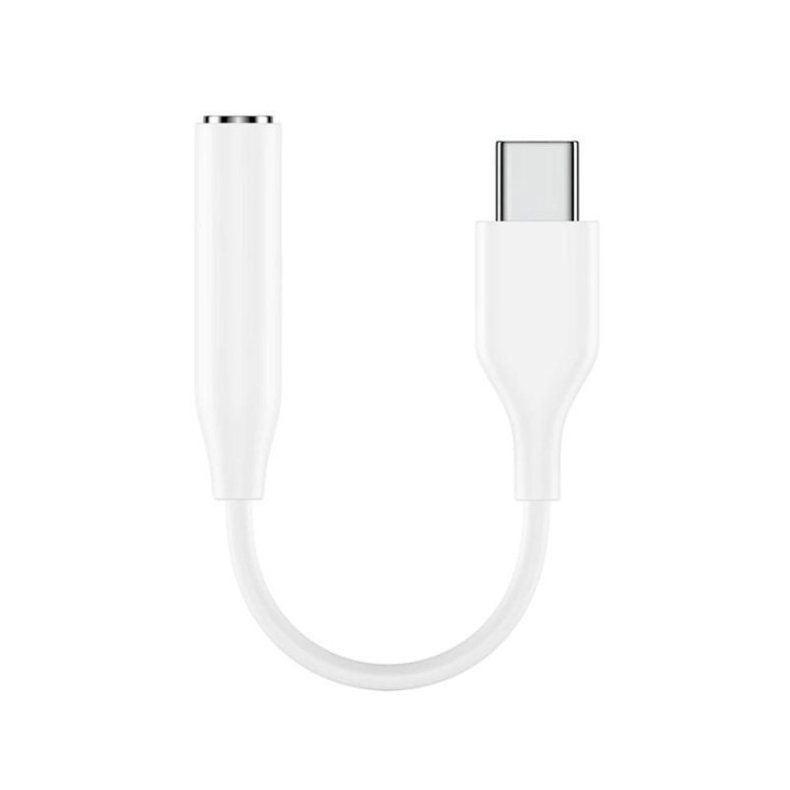 ADATTATORE DE USB-C A JACK CUFFIE 3.5 mm PER SAMSUNG BIANCO
