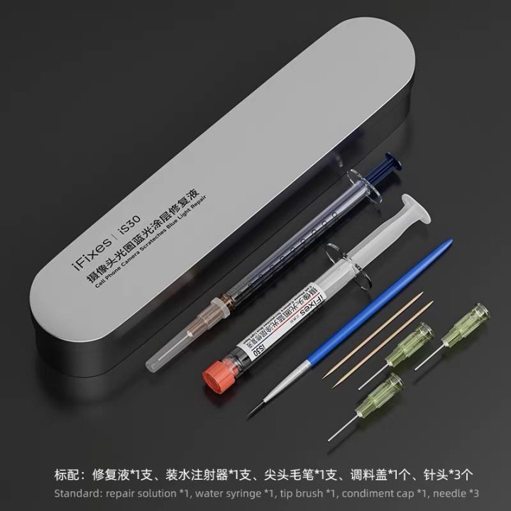IFIXES IS30 RIPARAZIONE GRAFFI FOTOCAMERA CELLULARE LUCE BLU PER RIPARARE CICATRICI / MACCHIE / LUCE NERA / PUNTI NERI RIPARAZIO