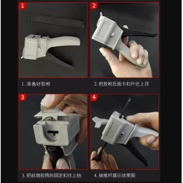 PISTOLA A SINGOLA COLLA PER 30CC