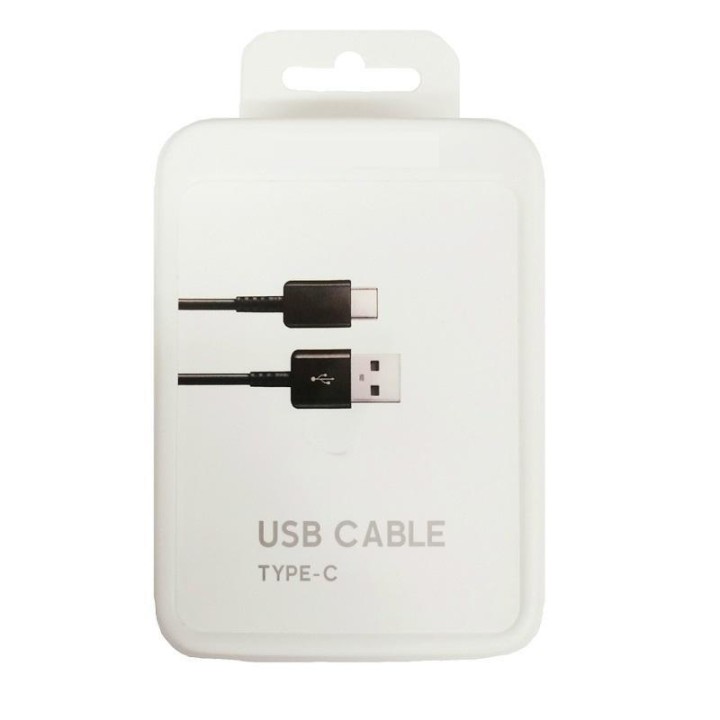 CAVO DI DATI TYPE C EP-DG970BBE EE-GN930 PER SAMSUNG GALAXY S10 G973F / S10 PLUS G975F / S10E G970F / S8 G950F NERO ORIGINALE