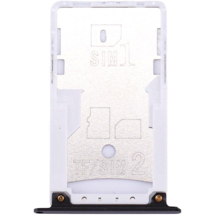 SIM TRAY PER XIAOMI HONGMI 4X / XIAOMI REDMI 4X NERO