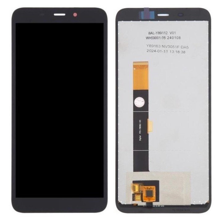 DISPLAY LCD + TOUCHSCREEN DISPLAY COMPLETO SENZA FRAME PER OUKITEL WP32 / WP20 / WP20 PRO NERO ORIGINALE (AB18332)