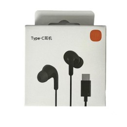 AURICOLARI CON CONFEZIONE ORIGINALE TYPE-C HSEJO4WM NERO PER XIAOMI