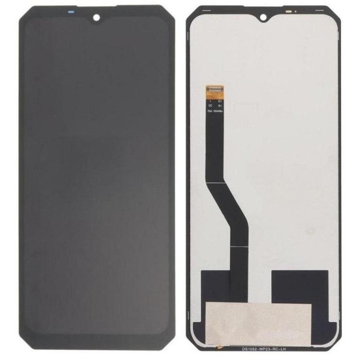 DISPLAY LCD + TOUCHSCREEN DISPLAY COMPLETO SENZA FRAME PER OUKITEL WP36 / OUKITEL WP36 PRO NERO ORIGINALE (AB17373) (EUAS)