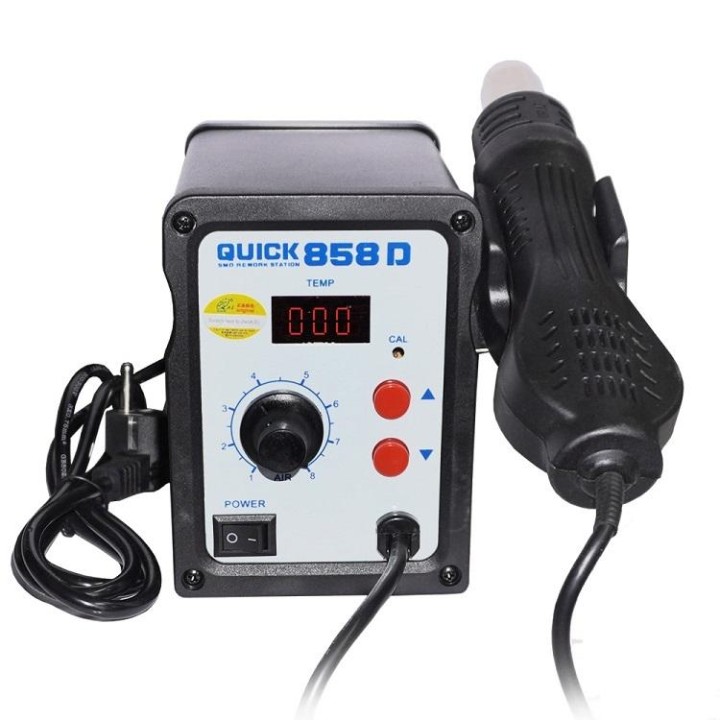 STAZIONE ARIA CALDA QUICK 858D PER RIPARAZIONE (VORTICE)