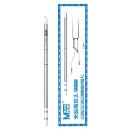PUNTA DI FERRO (SENZA PIOMBO) MAANT T12-K PER STAZIONE DI SALDATORE MAANT T12 / SH72 COMPATIBILE CON IL 95% DELLE SERIE T12 PRES