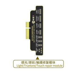 MIJING ZH01 MODULO DI RIPARAZIONE LUCE / TRUETONE / TOUCH PER APPLE IPHONE 7G / 7P / 8G / 8P / X / XR / XS / XS MAX / 11 / 11 PR