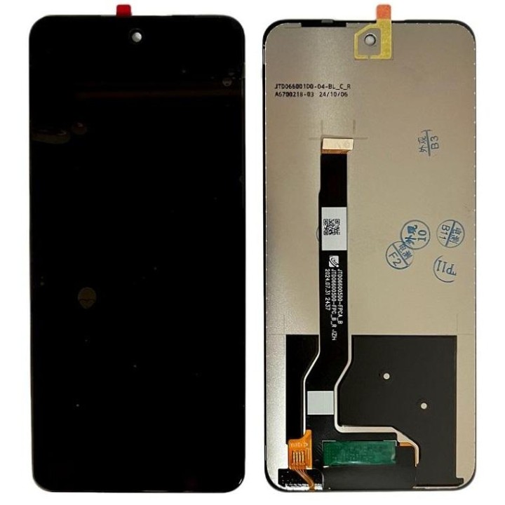 DISPLAY LCD + TOUCHSCREEN DISPLAY COMPLETO SENZA FRAME PER OUKITEL C65 PRO / C58 PRO NERO ORIGINALE (AB18334)