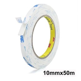 3M 9448AB NASTRO BIADESIVO NERO 10MM / 50M PER RIPARAZIONE CELLULARI