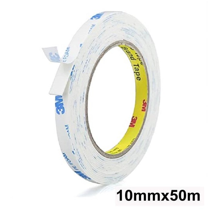 3M 9448AB NASTRO BIADESIVO NERO 10MM / 50M PER RIPARAZIONE CELLULARI