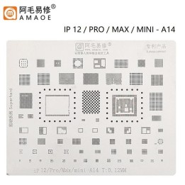 AMAOE IP 12 / PRO / MAX / MINI / A14 STAMPO METALLICO DEGLI IC PER APPLE IPHONE 12 / 12 PRO / 12 PRO MAX / 12 MINI / A14