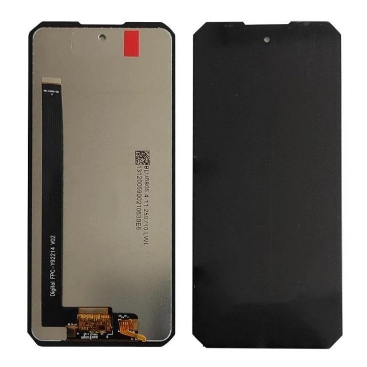 DISPLAY LCD + TOUCHSCREEN DISPLAY COMPLETO SENZA FRAME PER OUKITEL WP100 / WP100 TITAN NERO